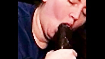 Preview 2 of Momyouner Sunsex - Succulent Samantha swallowing a black cock