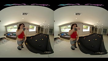 Preview 1 of Chevale Fuk Femme - VRALLURE Strip Pool (Victoria Voxxx)