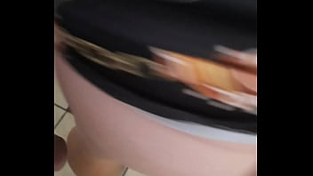 Preview 1 of 3gp Romance4 - Nikki swallow bent over in public restroom