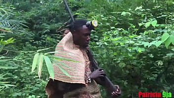 Preview 4 of Big Bool Xxx Bp - PATRICIA THE BBW 9JA FUCKED BY THE BUSH HUNTER AT HER HUT(SOFTKIND FUCKSY)