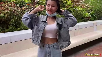 Preview 1 of Romans Than Sex - JohnTronX- I Creampie A Young Thai MILF Who Gives Amazing Blowjobs