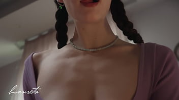 Preview 1 of Xxx 8sax And The 2017 - Homemade Girlfriend Blowjob. Sloppy Face Fucking And Cum In Throat - Amateur Lanreta