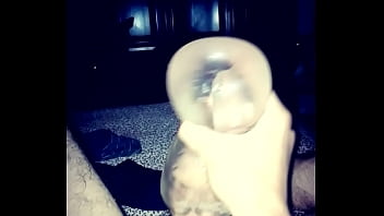 Preview 1 of Amateur Thai Jee - Dropping load from fleshlight!
