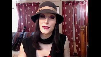 Preview 1 of Sharon Pinlk - Posh bubble butt trap rides dildo in livestream