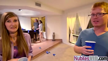 Preview 1 of Arab Ngesek - Teacher Fucks Teen S1-E5 Ariella Ferrera,  Aspen Ora In Mischievous Mentor