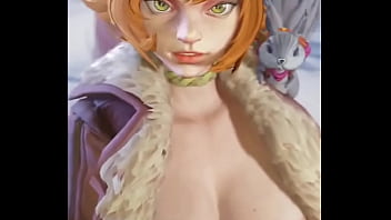 Preview 2 of Ink Anime - Squirrel Girl Handjob