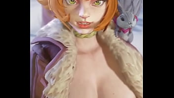 Preview 3 of Ink Anime - Squirrel Girl Handjob