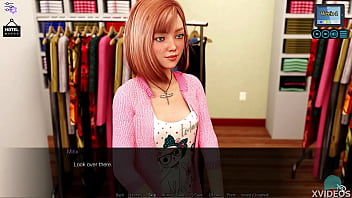 Preview 1 of Breast Feeding Oral Sex - SUNSHINE LOVE v0.70 #123 &bull_ Petite redhead showing off her goods