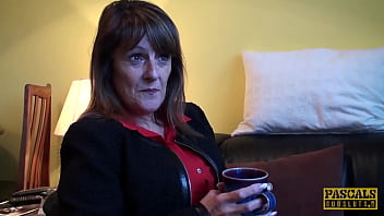 Preview 2 of Mather And Son Hotel - PASCALSSUBSLUTS - Classy Mature Sub Pandora Fucked Hardcore