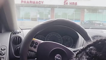 Preview 2 of Mature Lesbian Anal Finger - GIVING HEAD IN WALGREENS PARKING LOT