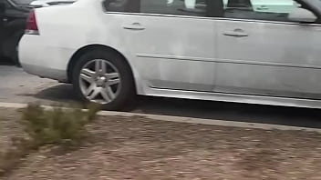 Preview 1 of Mature Lesbian Anal Finger - GIVING HEAD IN WALGREENS PARKING LOT