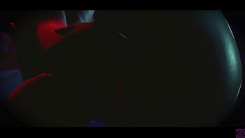 Preview 4 of Colage Gf - Skinny cyberpunk slut pleases an unversed young client [Trailer]