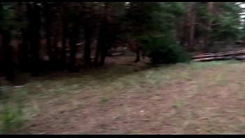 Preview 1 of Jacques Et Michel - I found a WATERMELON in the forest and fucked it with two members / Male orgasm / Russian dirty talk / Dildo