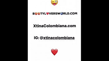 Preview 4 of Big Hip Oll Sex - Sexy Latina MILF XtinaColombiana Is Beautiful And Sexy AF!