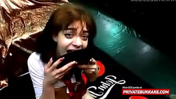 Preview 4 of Hentai To - Amazing gangbang with sexy bitch in bukkake private party