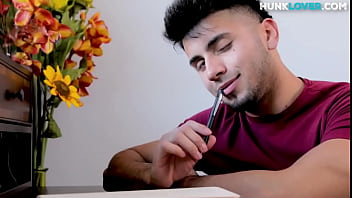 Preview 1 of Your Yoyh - Amateur college stud stroking his dick in close up action