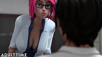 Preview 2 of Fate Huspetal - ADULT TIME Hentai Sex Professor Jerks Off And Fucks A Student To Prove A Point