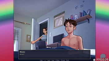 Preview 4 of Hard Core Xnxx - SUMMERTIME SAGA #016 &bull_ Jenny masturbating while watching porn