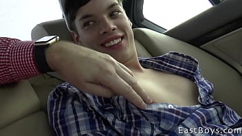 Preview 2 of Jav Nude Milk Artist Javan - Limousine Boys - Handjob - Tommy Poulain