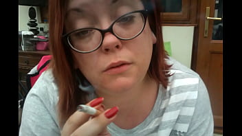 Preview 4 of Lesbian Face Chatting - First Fags Of The Morning With BBW Tina Snua - Coughing Fetish