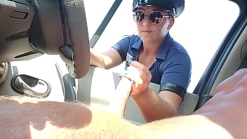 Preview 4 of Cutie Onsen - I jerk off on a motorway rest area.OMG !!! some people have warned the police,  I am fined