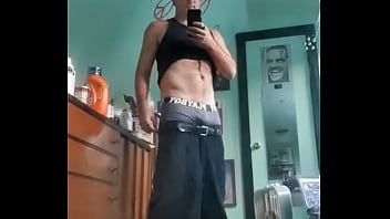 Preview 1 of Boy Is Boy Faking - sagger jeans solo