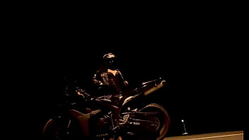 Preview 3 of Jessica Drake Pegging - Bike trip