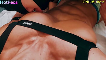Preview 4 of Jordi Housewife - Hot Muscle Asian guy getting nipple played and edged!