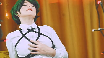 Preview 1 of Jl Jvq - MY HORNY ACADEMIA: Deku turned into a Devil girl and wants to fuck as Hell - Cosplay Spooky Boogie HD