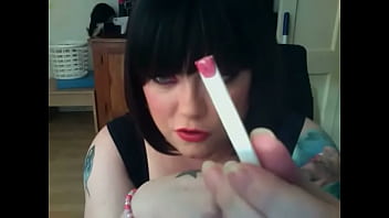 Preview 1 of 18 Virgin Japanese - BBW British Domme Tina Snua Smoking A Filterless Cigarette