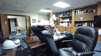 Preview 2 of Body Hair Man - Finished work,  smelling my feet and pulling out my dick