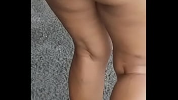 Preview 2 of An Der Wand - Taking a walk almost naked at the beach