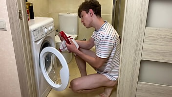 Preview 1 of Ghana Sex Leak - Young guy steals underwear / sniffs / jerks off / cums