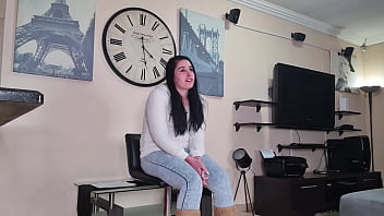 Preview 1 of Very Big Dick Xxc - Interviewed girl sucking dick and drinks piss