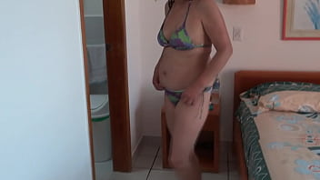 Preview 1 of Dieketseng Fucked At Botshabelo - Intermediate Video - My Latina wife 58 year old hairy mother enjoys the beach,  flashes herself,  masturbates,  moans,  orgasms,  wants to fuck,  big cumshot on her hairy pussy