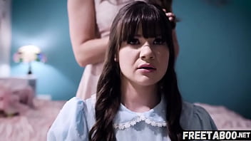 Preview 1 of Smool Boy Big Girl Sex Videos - Jealous step Daughter Alison Rey Fucks &#039_s Boyfriend - Full Movie On FreeTaboo.Net
