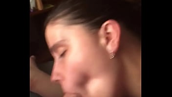 Preview 1 of Facking With His Sister - Blowjob from the wife with cumshot