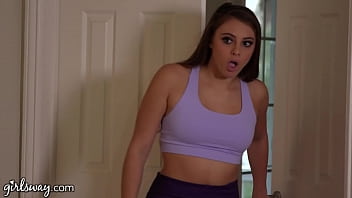 Preview 1 of Ww Xxxx Hot Sax - GIRLSWAY Angela White Anal Fucks Sexy Stepdaughter Gia Derza