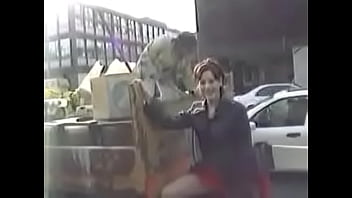 Preview 1 of Ebony Gf White Bbc - T-Bob&#039_s Classic British Public Panty Wetters - Roadside Truck ppw