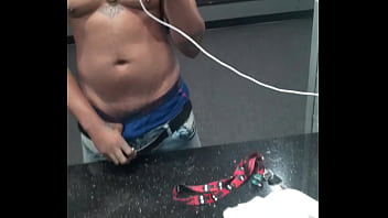 Preview 4 of Domina Scat On Slave Piss - Planet fitness