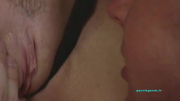 Preview 2 of My Sister And Her Friend - Vicky Vette a un app&eacute_tit sexuel insatiable. Elle se fait prendre sur la table et re&ccedil_oit le sperme dans la bouche !