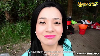 Preview 1 of Anushka Xxx Sex Veads - MAMACITAZ - (Juliana Davila,  Pedro Nel) - Latina Beauty Wants His Cock Badly After He Seduced Her In The Market
