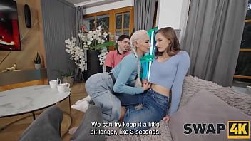 Preview 2 of Punjabi Sxs Video Hd - SWAP4K. A cute girl with nice tits thought we&rsquo_re the castle owners and joined us in a threesome