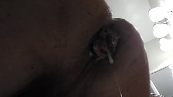 Preview 2 of Loose White Blood Cells On Chut - Don Juan pushing out another Creampie from Raheem
