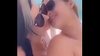 Preview 3 of Xxvvx Sex Muvi - Three girls dancing nude on boat in private party