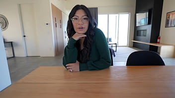 Preview 1 of Zarah Masin - My friend&#039_s step mom CHEATS on her husband with me - Cami Strella x Lev Lieben