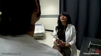 Preview 1 of Nalgona Rika - Clinic owner TS cures bound patient