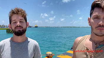 Preview 2 of First Fuck - Hot Latino Gay Sex On Beach- Rob Silva,  Ken