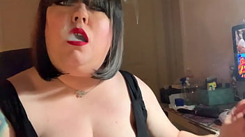 Preview 2 of Pornbuh Fast Time Sex - BBW Mistress Tina Snua Chain Smokes 2 Superking Cigarettes With Lots Of Nose Exhales