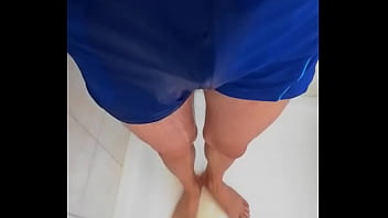 Preview 3 of Xxx Videos Mono Nopal - GASTE85,  Peeing in bathroom